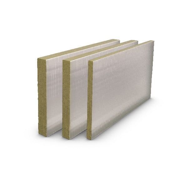Плита базальтова вогнестійка PAROC Fire Slab 90 AluCoat 180 фото
